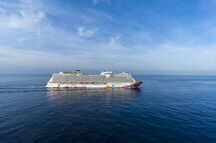 Aerial view of the Genting Dream Cruise Aerial view of the Genting Dream Cruise